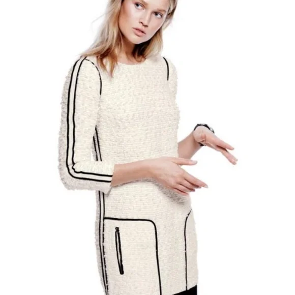 J.Crew Collection Snow Tweed Dress, Size 6 - Picture 4 of 9